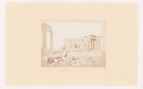 The southern peristyle of The Parthenon