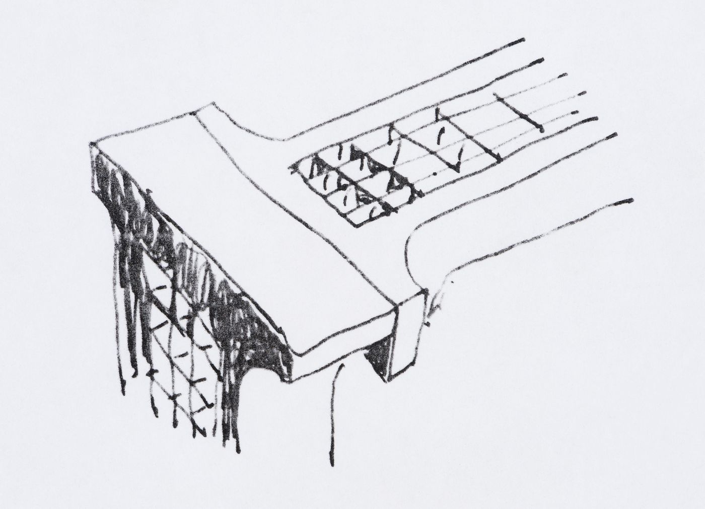 Citlin: presentation panel with sketches of gateways and a diagrammatic map of Berlin showing the proposed locations for the four gateways