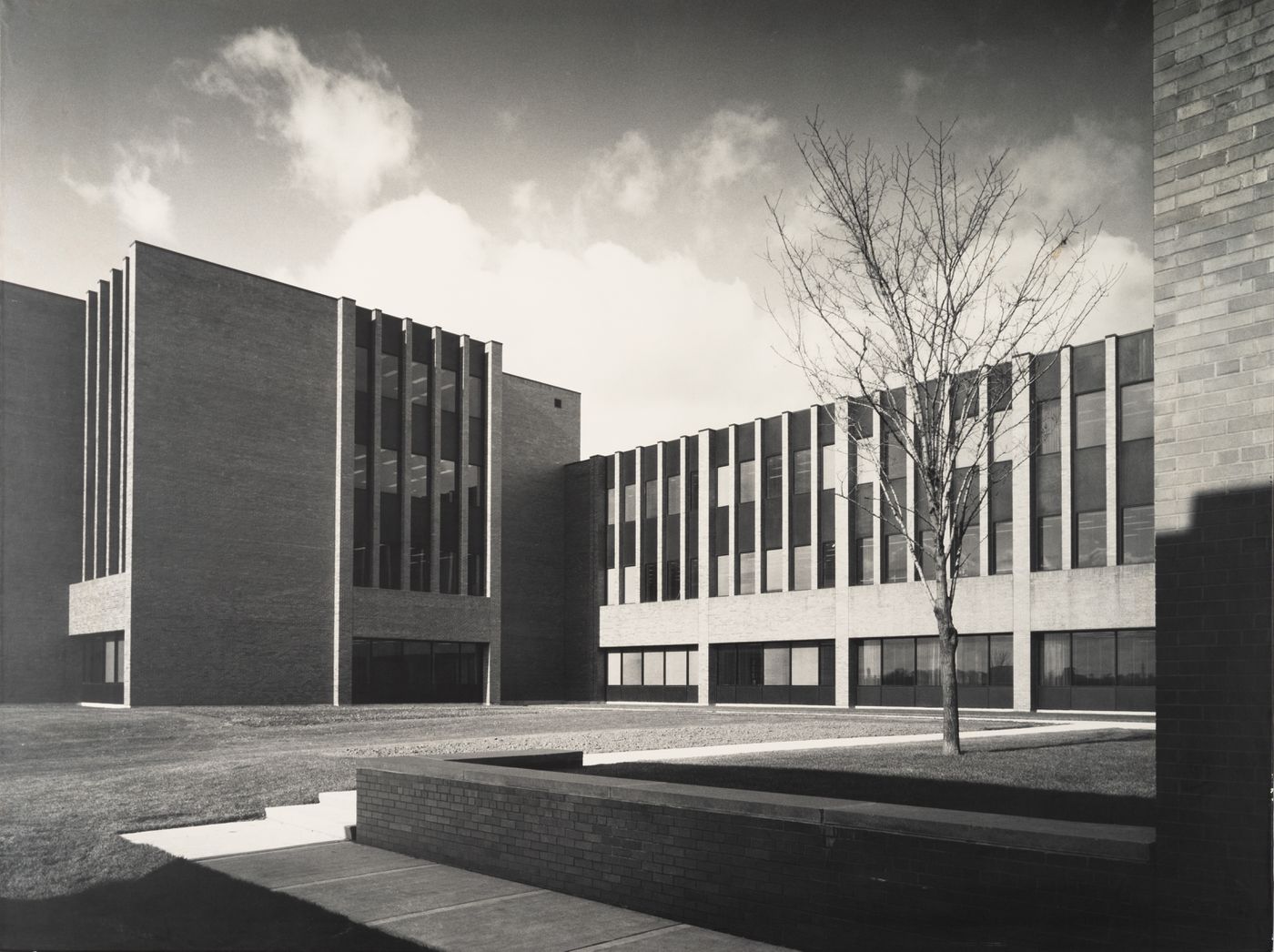 Presentation board of project photograph for IBM Headquarters Building, North York, Ontario