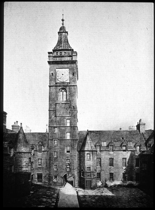 Plate from album ''University of Glasgow, Old and New''