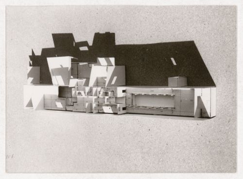 View of model for Casa Erhard Josef Pascher, Sintra, Portugal