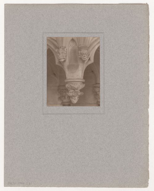 Plate from portfolio ''York Minster Chapter House''