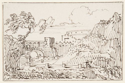 Imaginary view of Rome