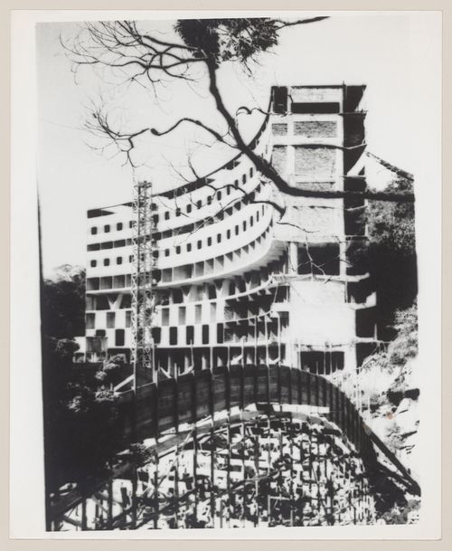 View of Gávea housing project, under construction, Rio de Janeiro, Brazil
