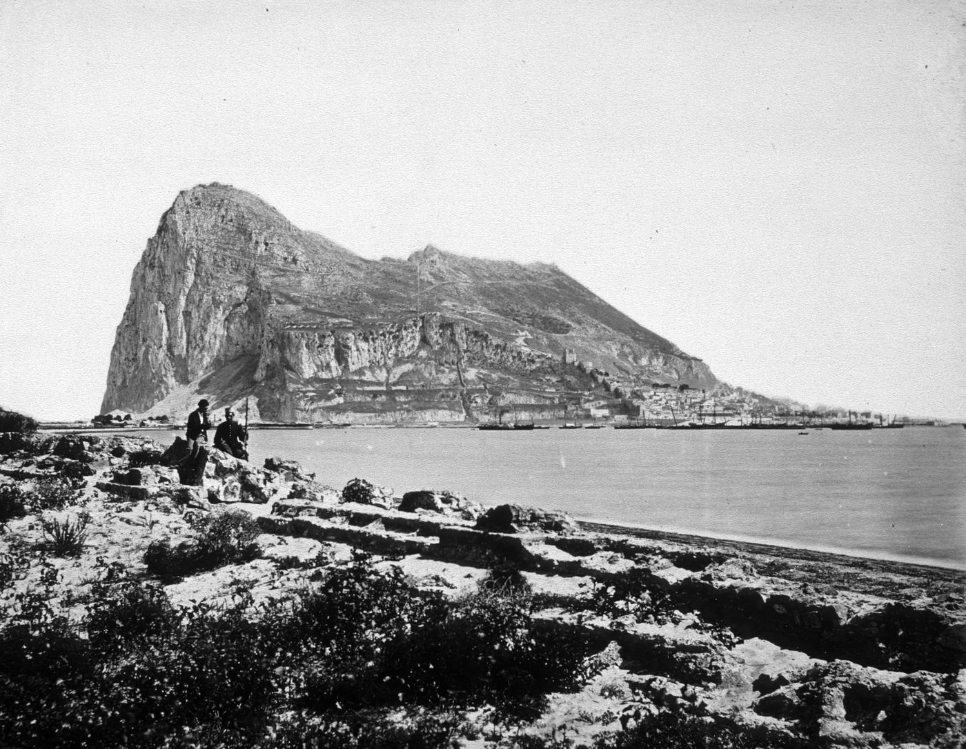 Plate from album ''Views of Italy, Monaco, Algers, Lisbonne, Gibraltar and Montserrat by various photographers''