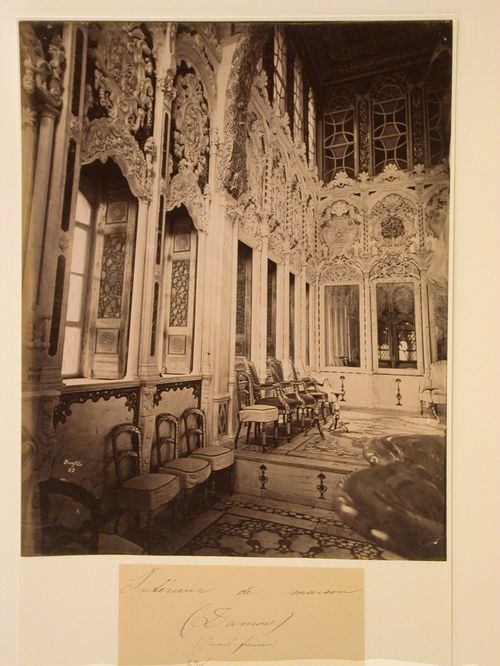 Interieur de maison (Damas Consul francais)