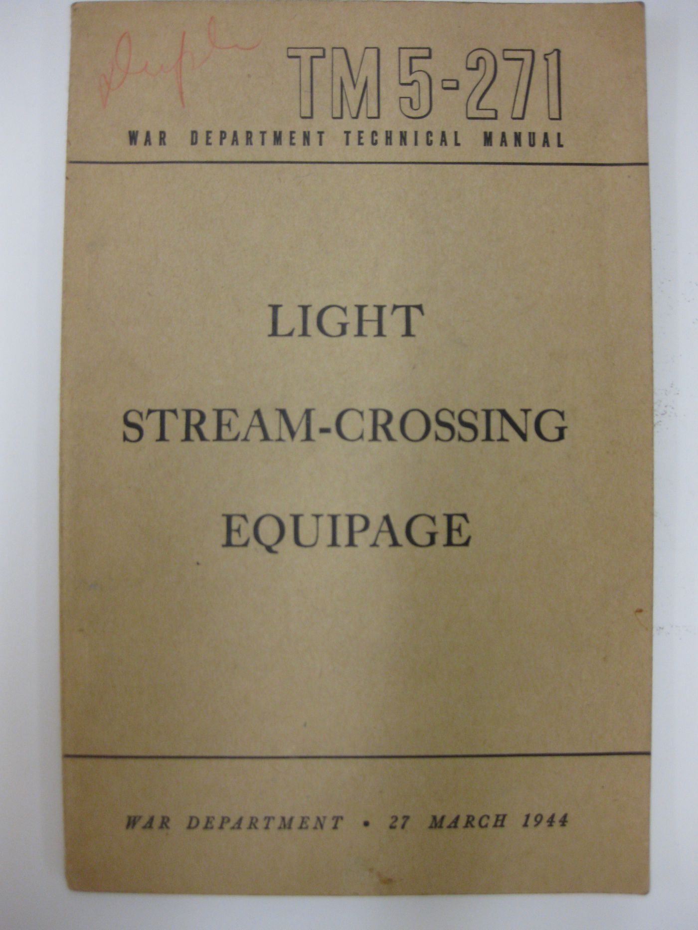 Light Stream-Crossing Equipage