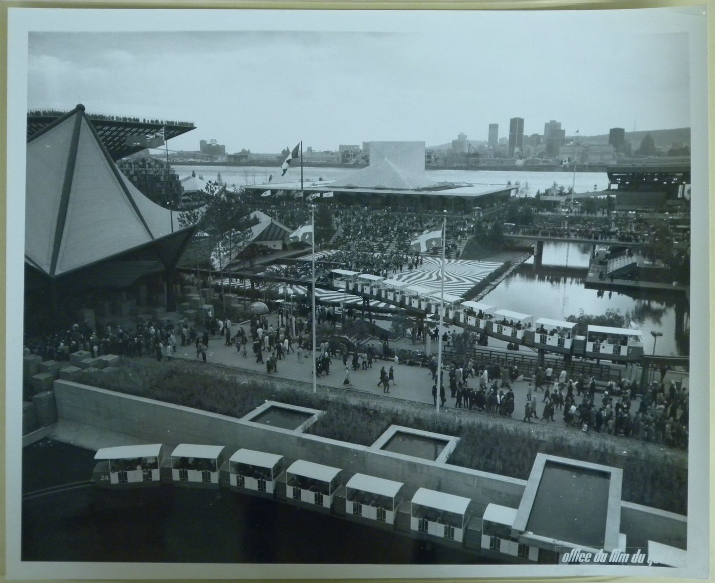 Partial view of the Canada's Pavilion, Expo 67, Montréal, Québec