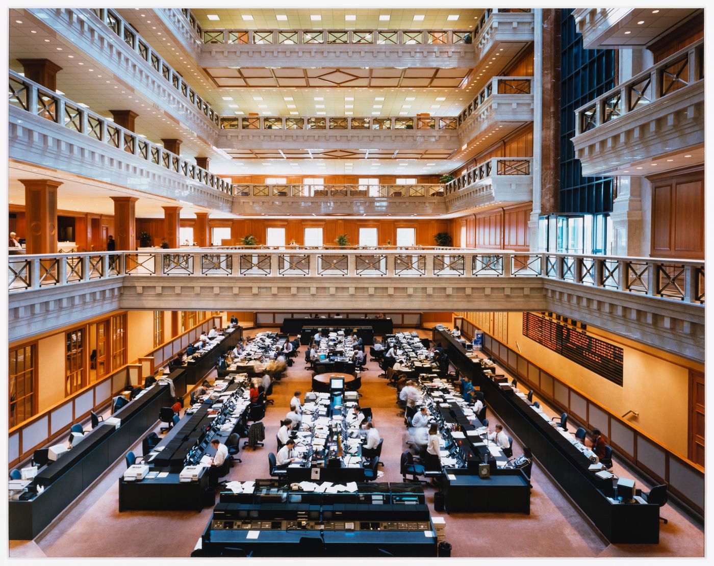 Banking hall, Momentum Place (now Bank One, Texas), Dallas, Texas