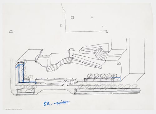 Staatsgalerie, Stuttgart, Germany: axonometric