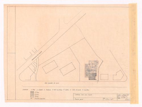 Chapel plan for Capela em Rio Tinto, Gondomar, Portugal