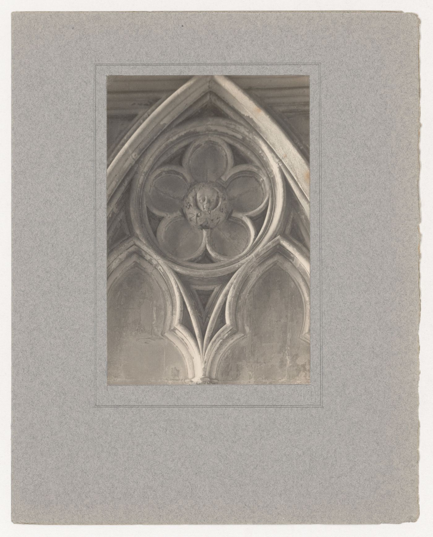 Plate from portfolio ''York Minster Chapter House''