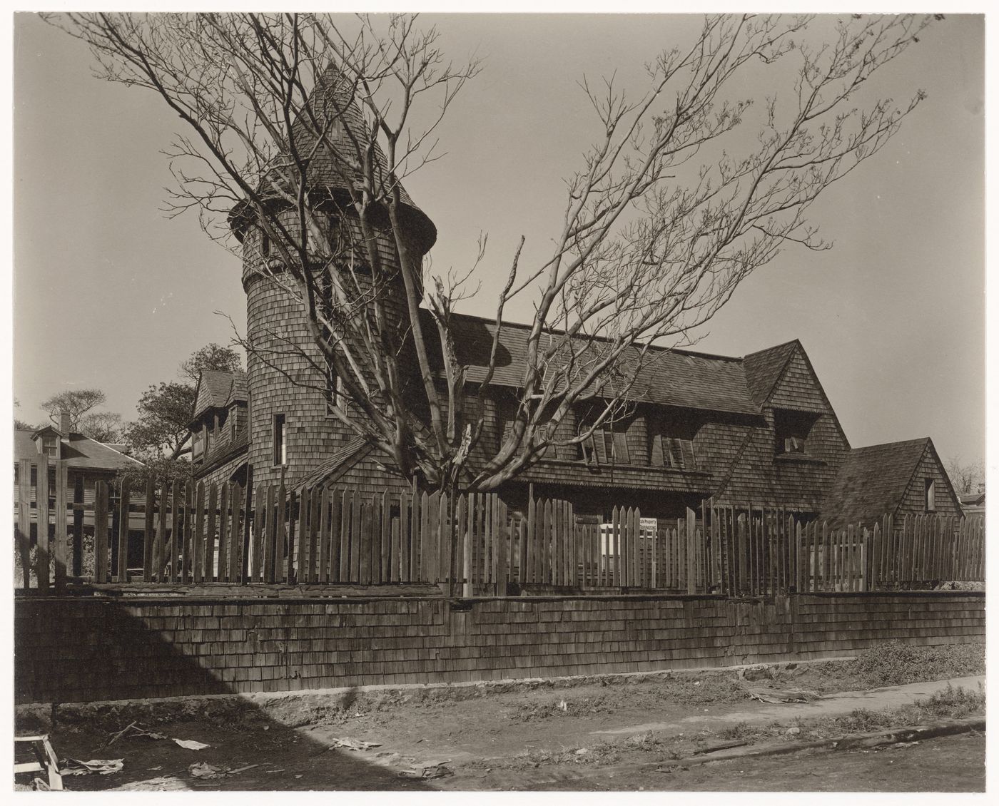 Grounds of the Children's Aid Society summer home, Cropsey and 18th Avenues, Brooklyn, New York City, New York