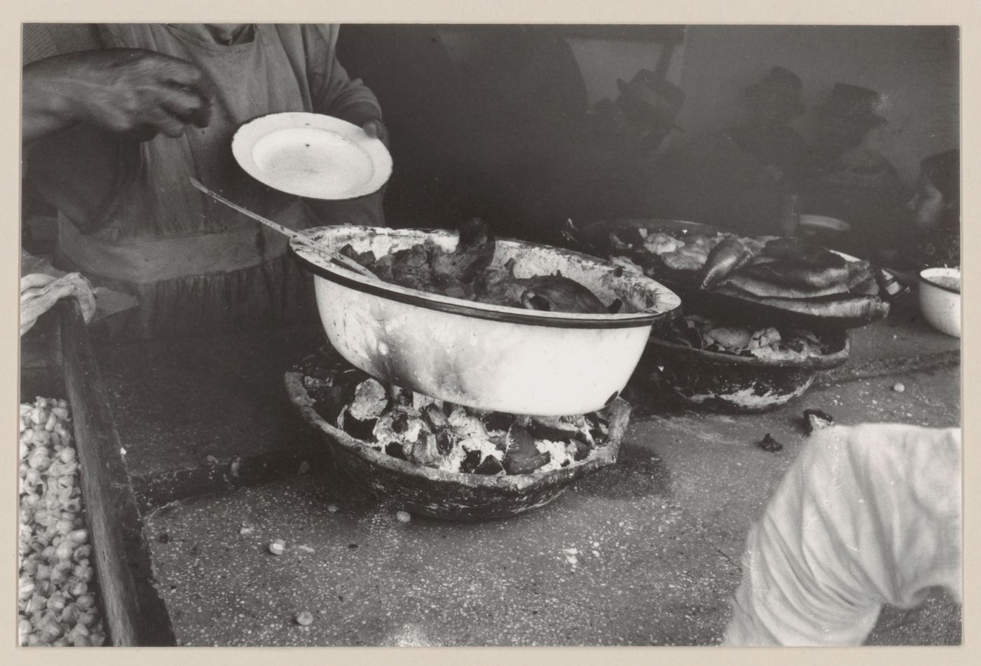 Bowls of food, South America