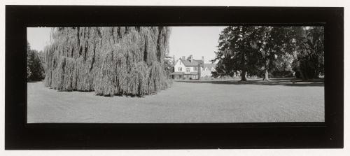 View of Beechcroft from the garden, Rocker Point, Ontario