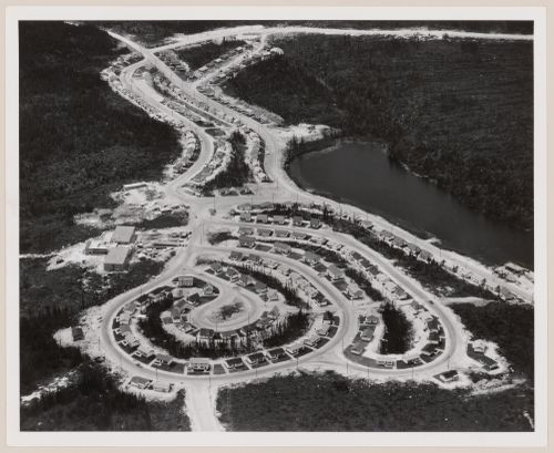 Baie Comeau North. Community for Canadian British Aluminium Company workers, Quebec