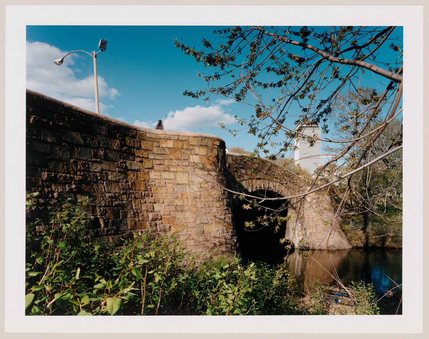 Viewing Olmsted: View of The Boylston Street Bridge, The Fens, Boston, Massachusetts