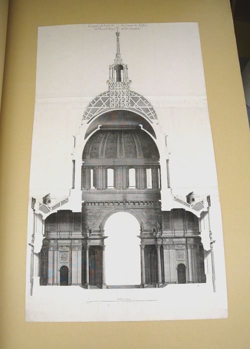 Section for Église des Invalides, Paris