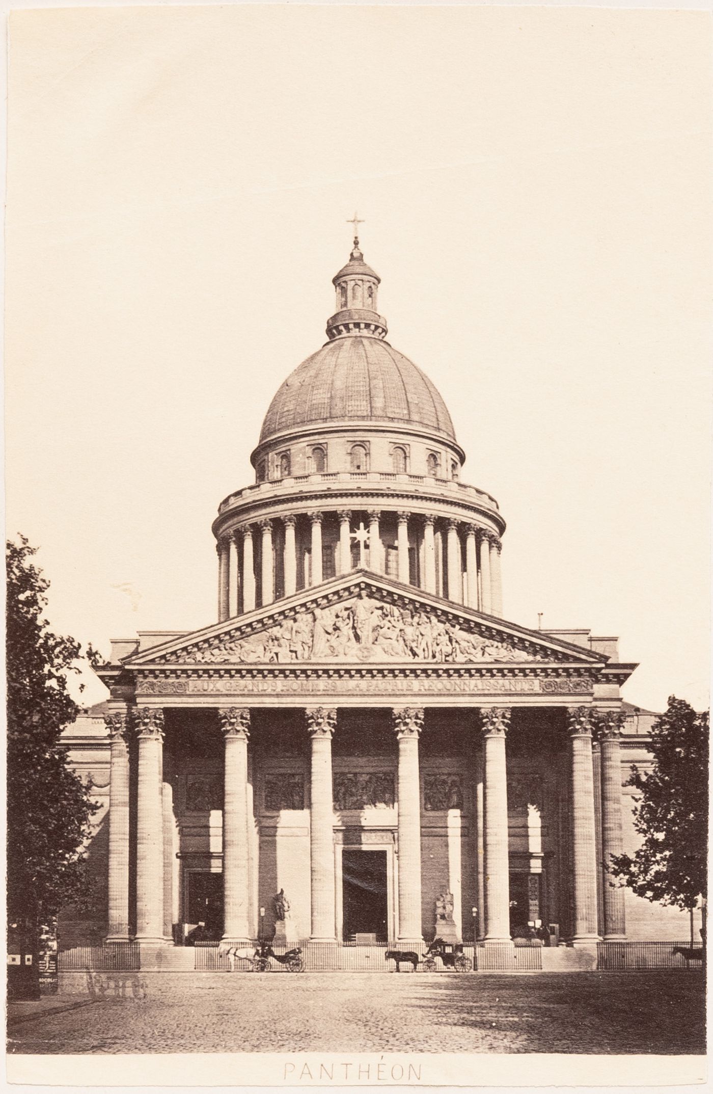 Plate from album ''Buildings, parks and streets of Paris, Versailles and environs, France''