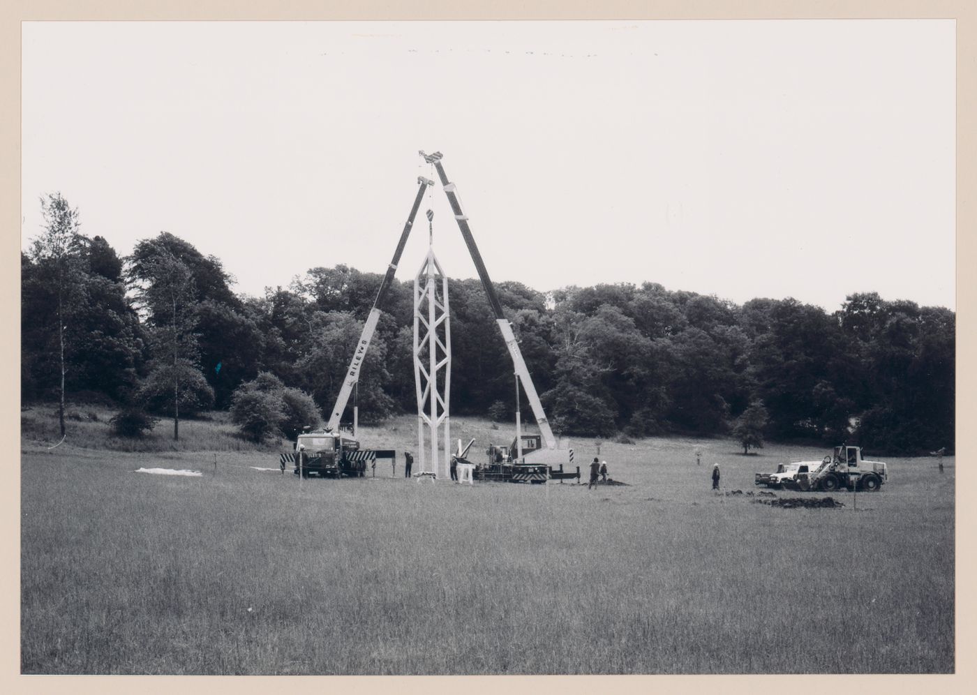 The Raising of the Hadspen Obelisk Twenty-Second of June, 2002