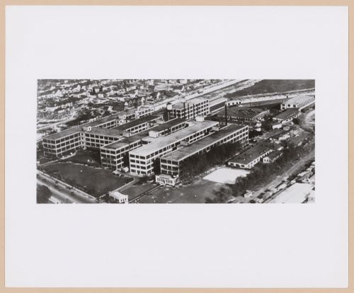 Aerial view of the Chalmers Motor Car Company Assembly Plant, Detroit, Michigan