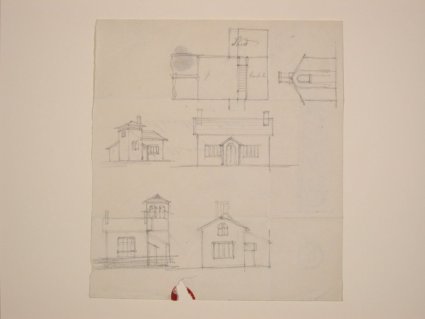 Design for candlesticks and vases