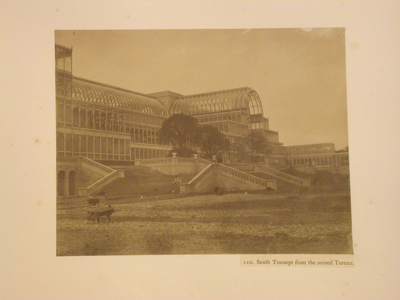 Exterior of the South Transcept, Crystal Palace, Sydenham, England