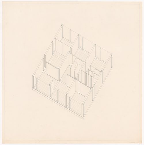 Axonometric for Texas House 4