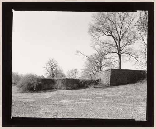 View of the terrace, Rockwood Hall, The Willam D. Rockefeller Estate, North Terrytown, New York