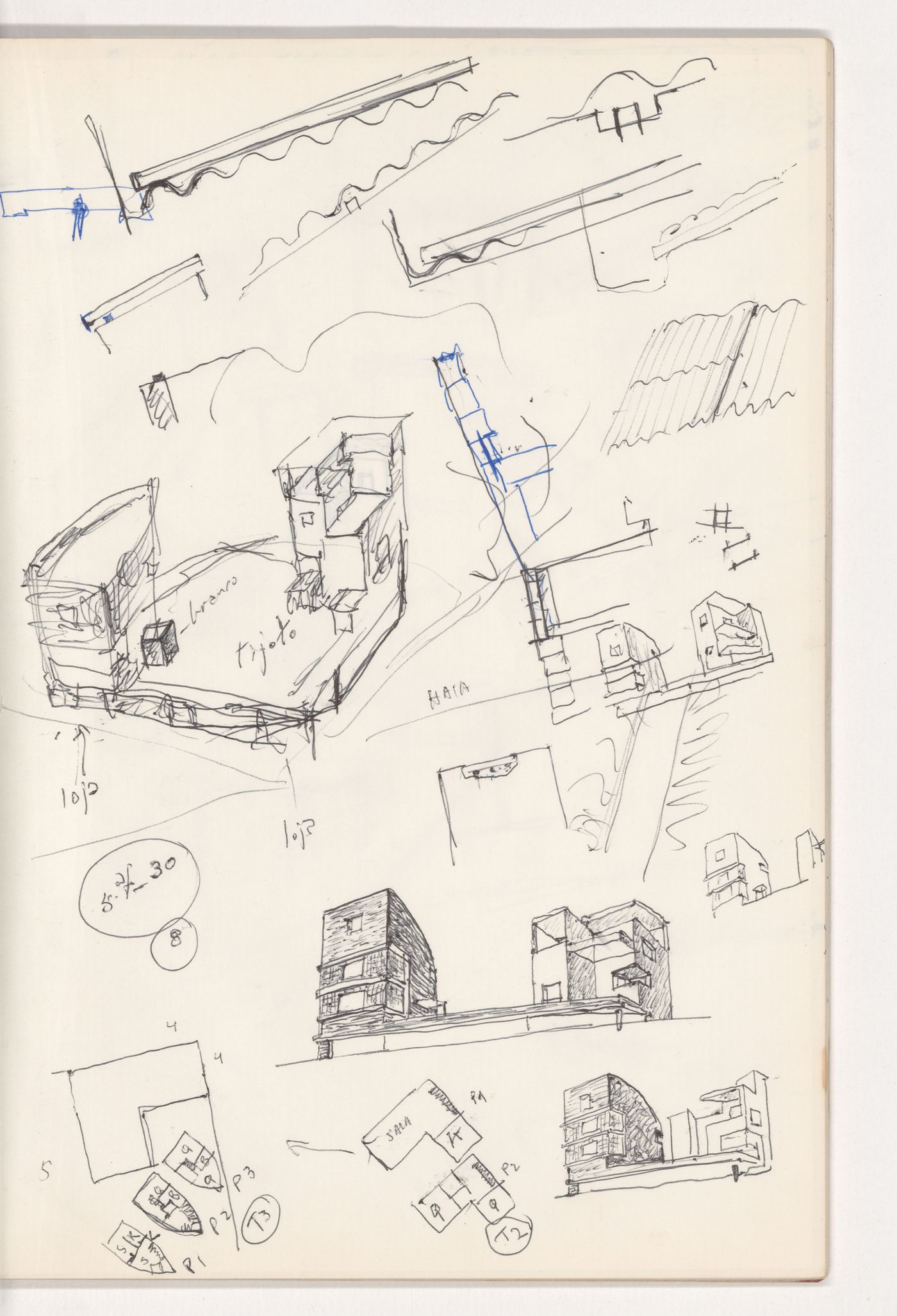 Sketchbook 209: Evora - Dr. Figueiredo - Guimarãe (T) - Berlim - Holanda - Fac. Arq.ra