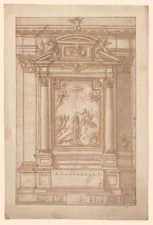 St. Francis with a cross