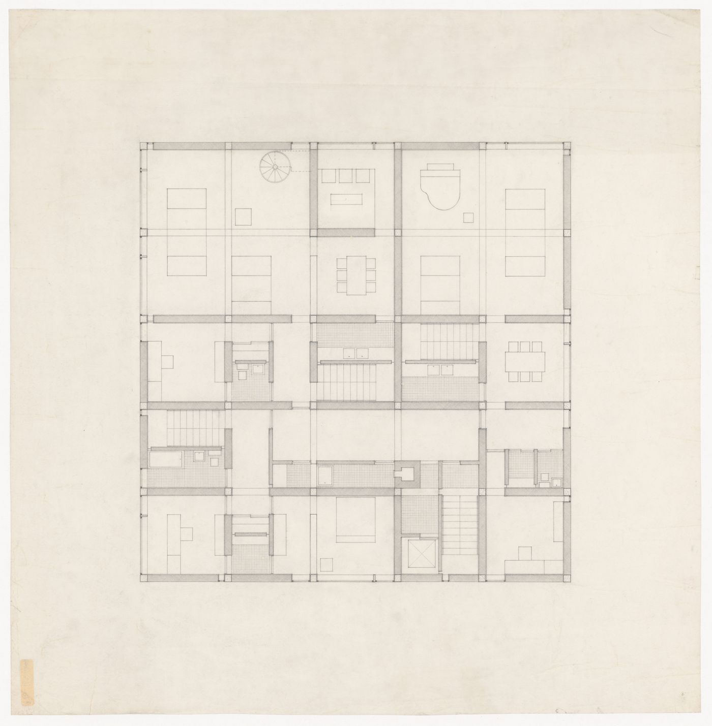 Plan for Apartment House