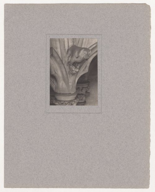 Plate from portfolio ''York Minster Chapter House''