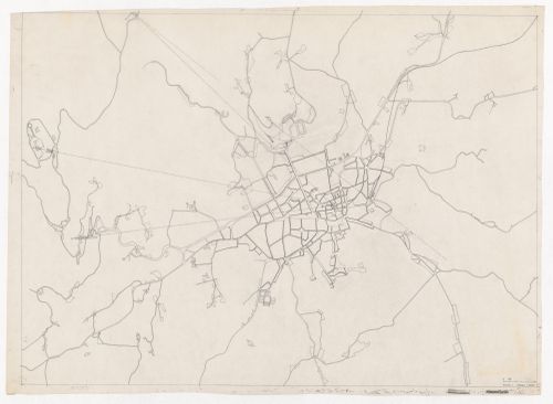 Site plan for Monte Picoto, Braga, Portugal