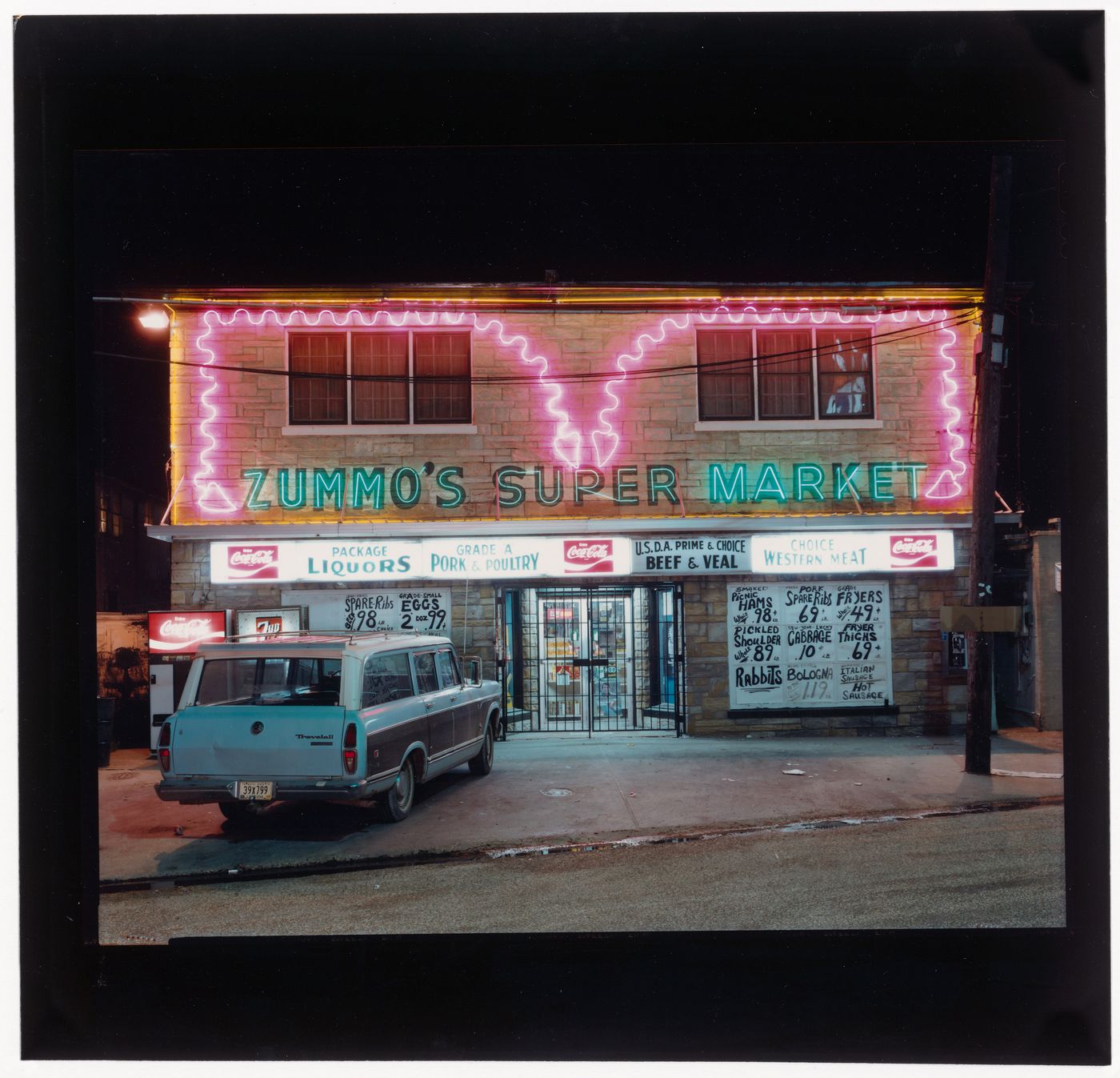 Zummo's Supermarket. Metairie, Louisiana. 1979