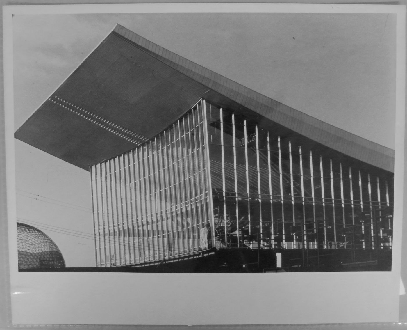 View of the Pavilion of the Soviet Union, Expo 67, Montréal, Québec