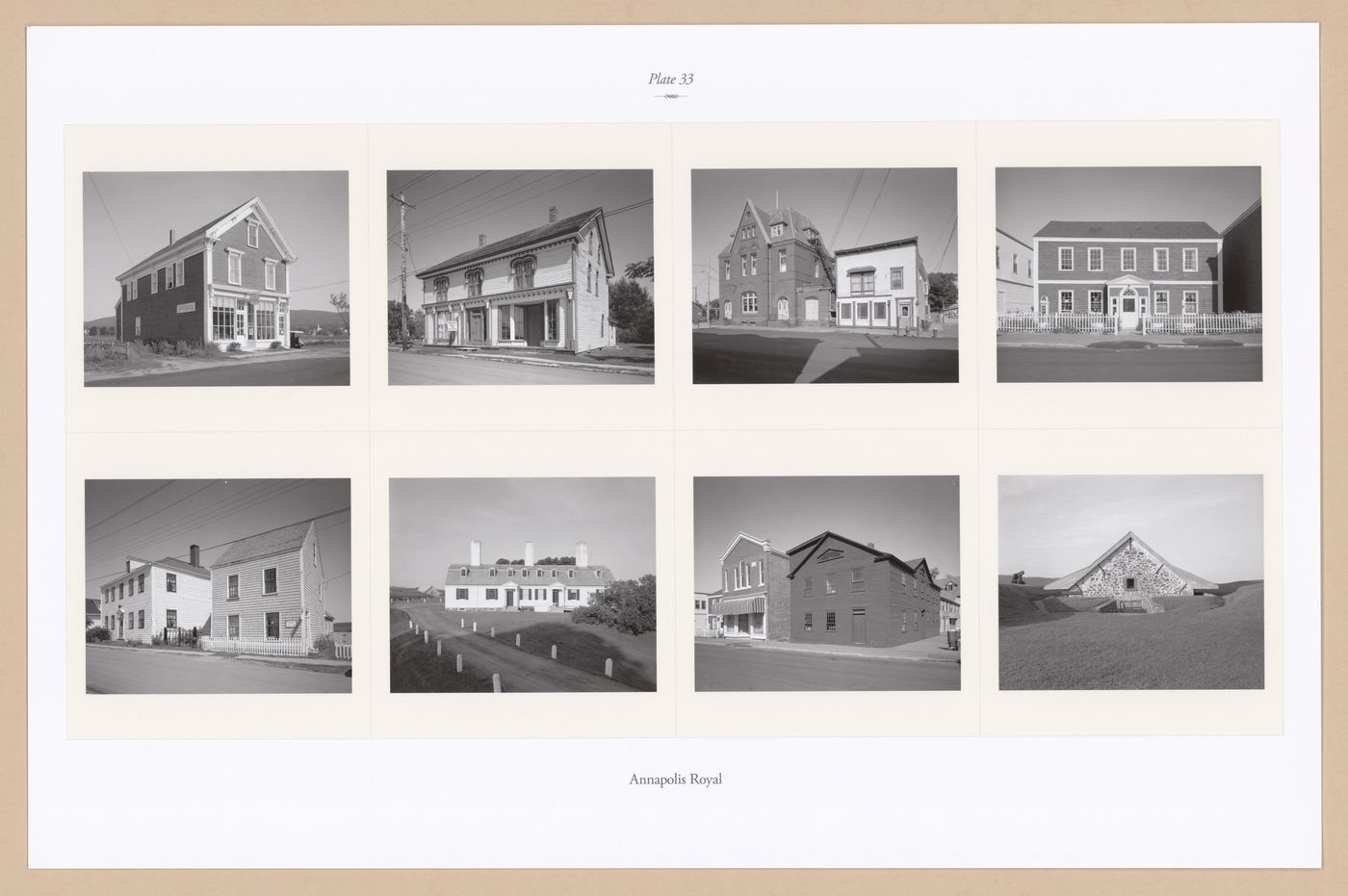 Plate 33: Annapolis Royal, from the portfolio, A Nova Scotia Archive