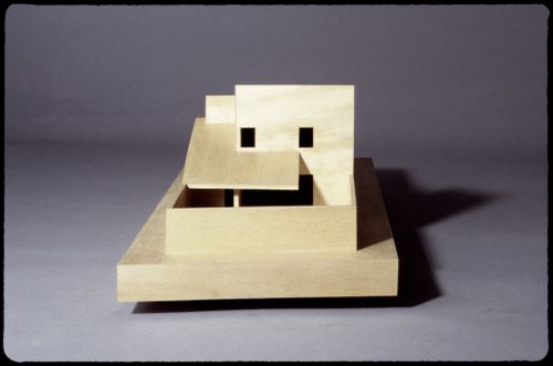 View of model for Habitação Dr. Júlio Gesta, Matosinhos, Portugal