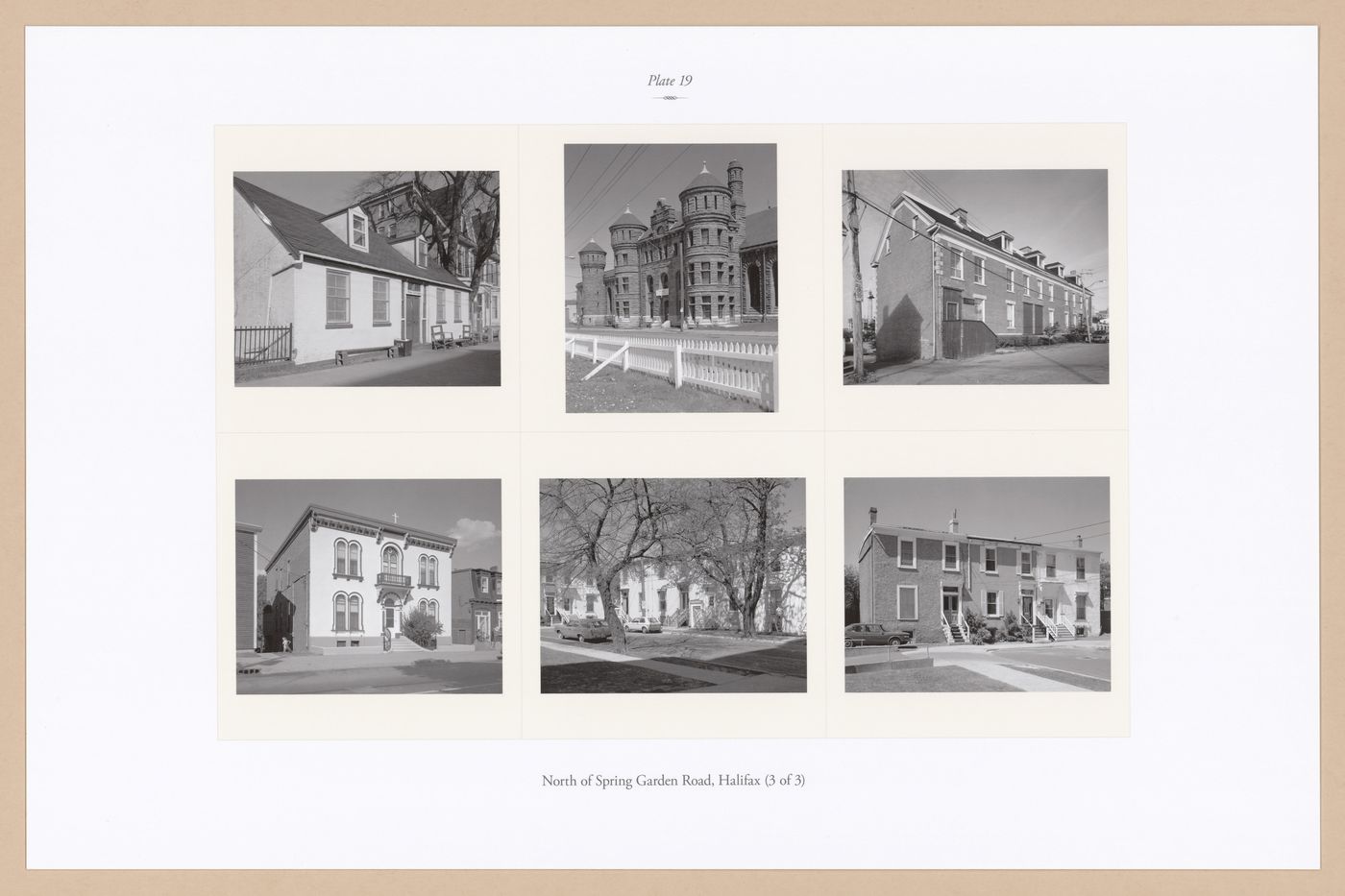 Plate 19: North of Spring Garden Road (3 of 3), from the portfolio, A Nova Scotia Archive