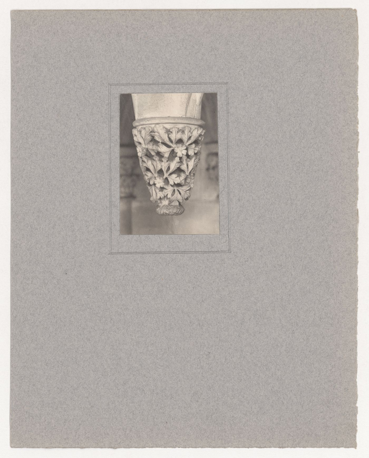 Plate from portfolio ''York Minster Chapter House''