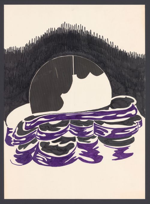 Lamp representing a sun glare