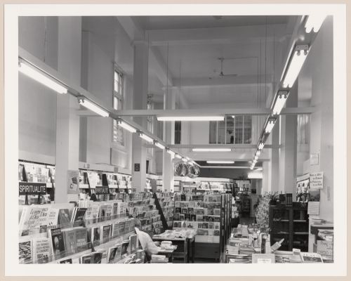 Showroom interior, Carrefour St-Denis, Montréal, Québec