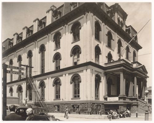 Municipal Courthouse, Parsons Boulevard and Jamaica Avenue, Jamaica, Long Island