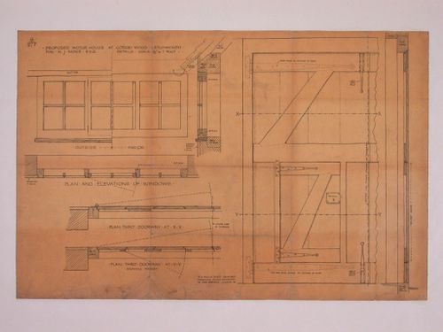 Corrie Wood,Letchworth, door and window details