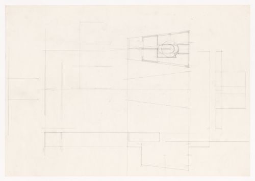 Sketch for Casa Fernando Machado [Fernando Machado house], Porto, Portugal