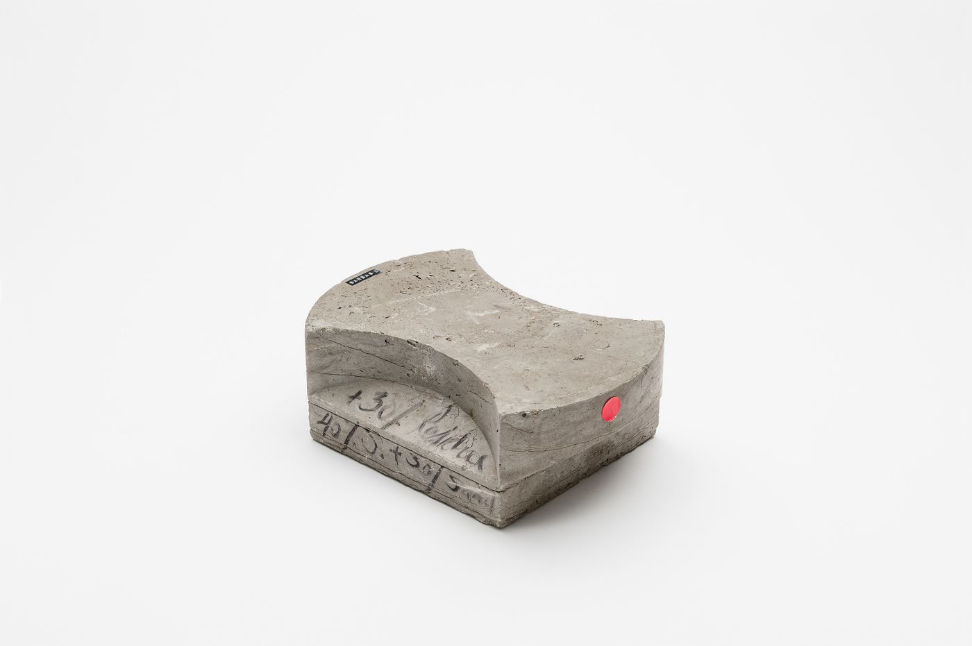 Gray sulphur concrete block