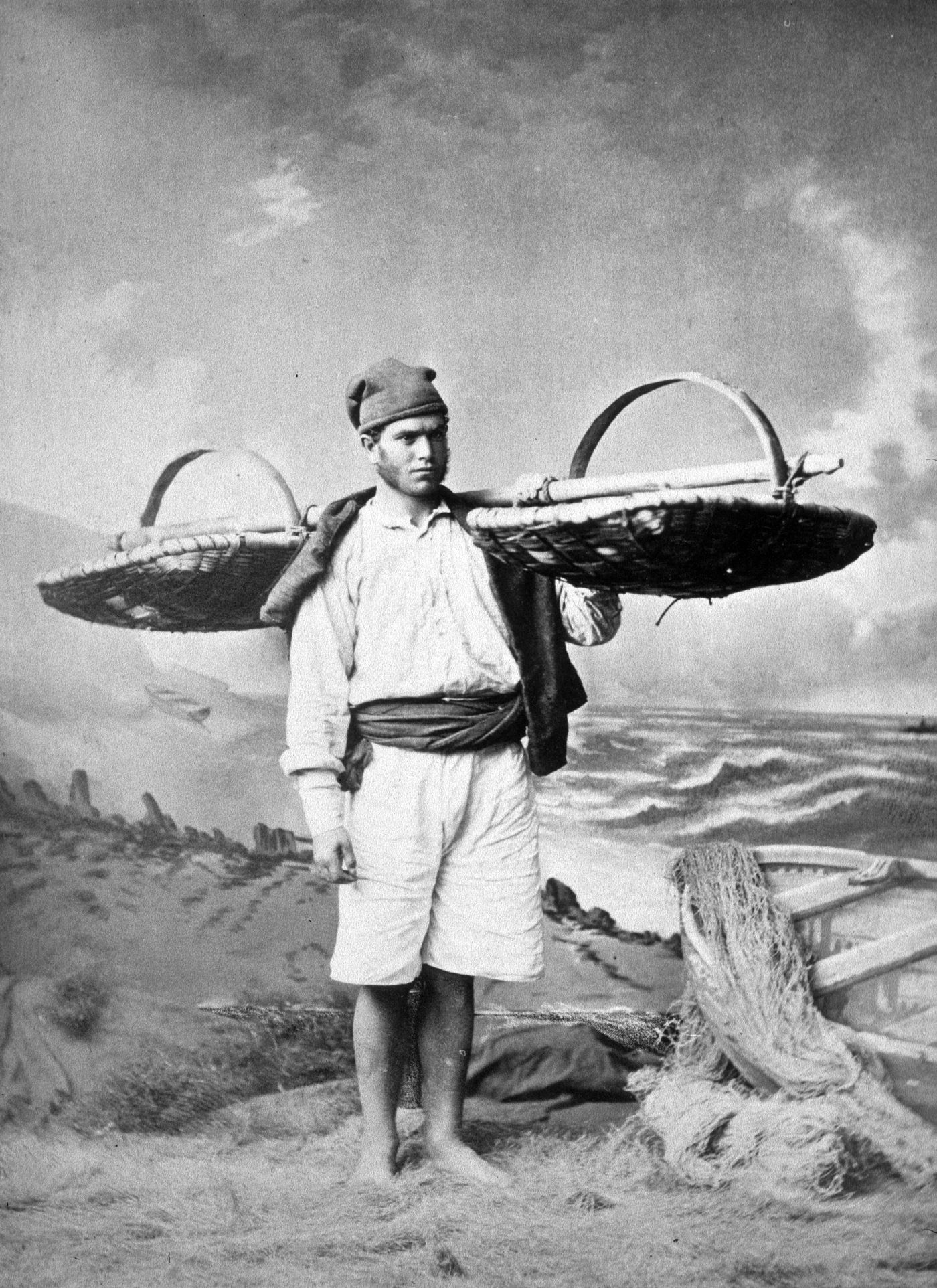 Plate from album ''Views of Italy, Monaco, Algers, Lisbonne, Gibraltar and Montserrat by various photographers''