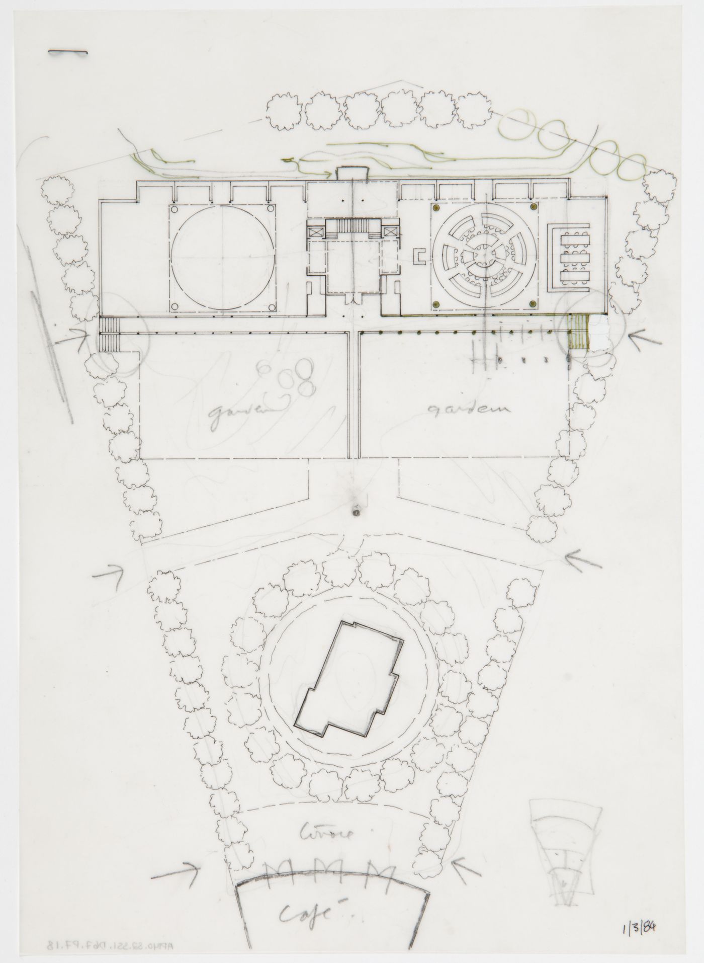 Biblioteca pubblica, Latina, Italy: plan