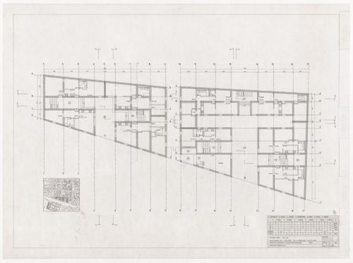 Ground floor plans for Habitações em Concepcion Arenal, Cadiz, Spain