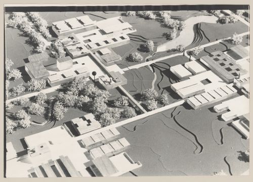 View of model for Meadowvale, Mississauga, Ontario, Canada